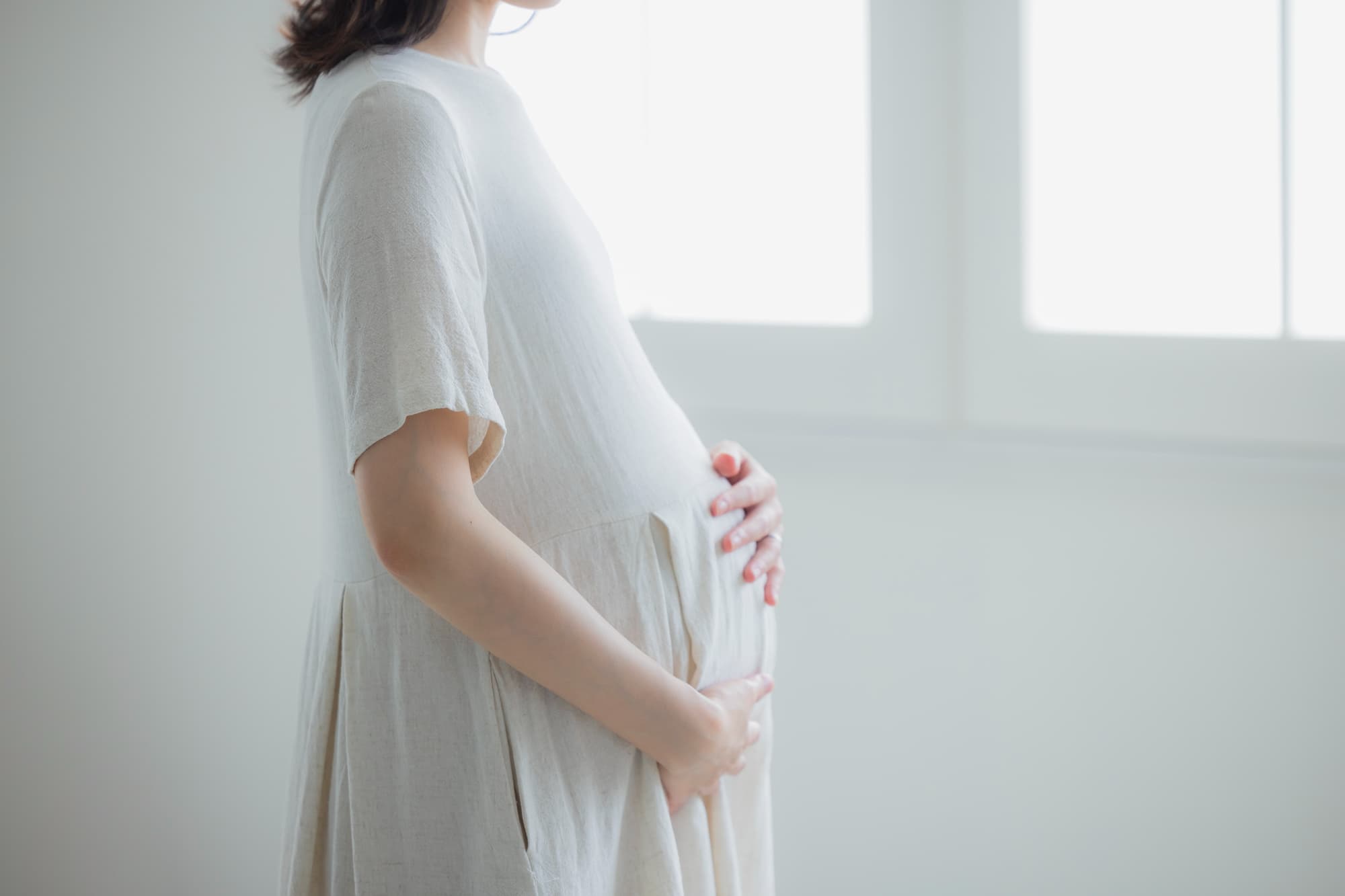 妊娠中の女性