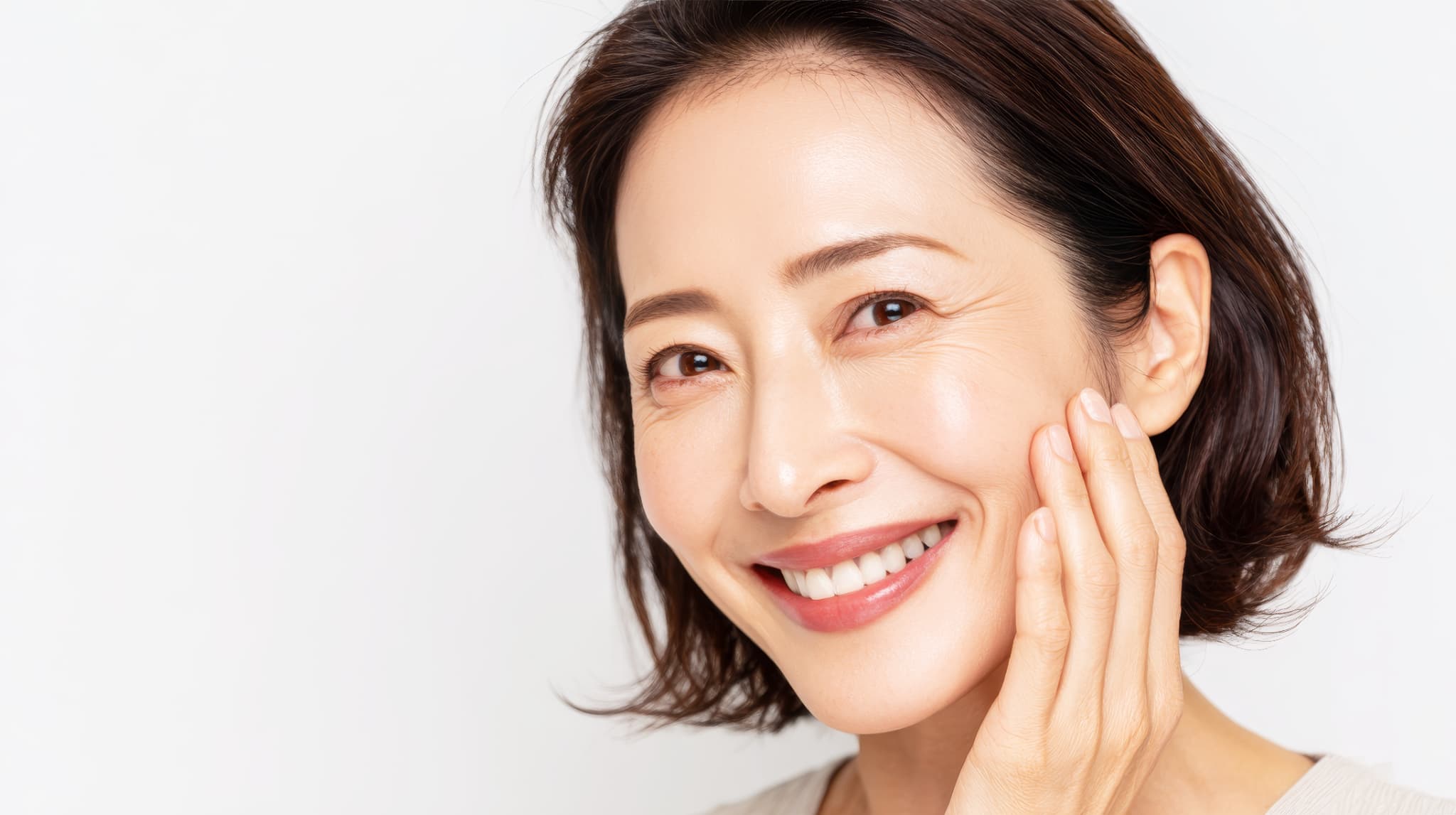 若々しく見える女性