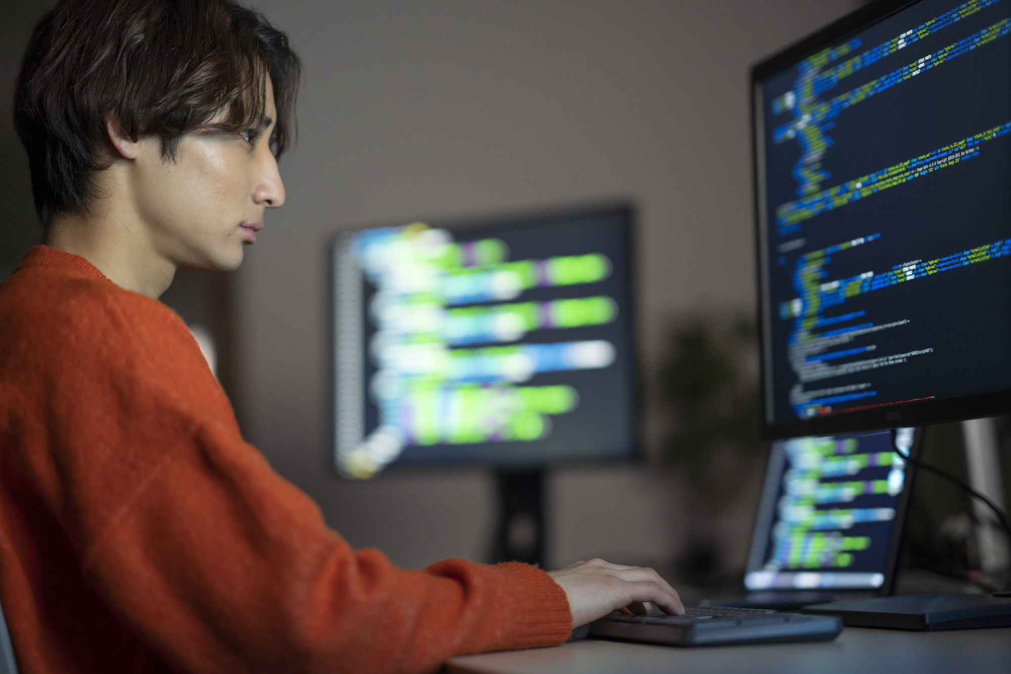 ITエンジニアの男性