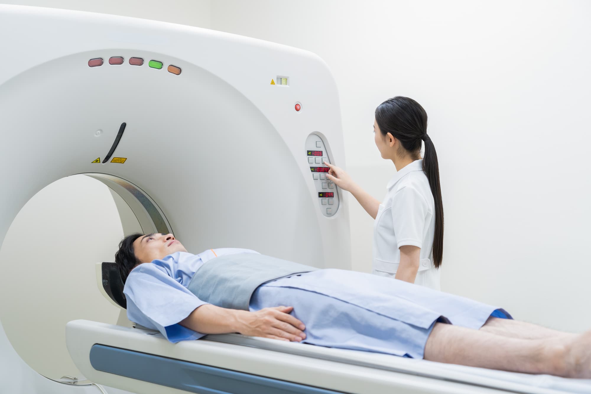 放射線治療の様子