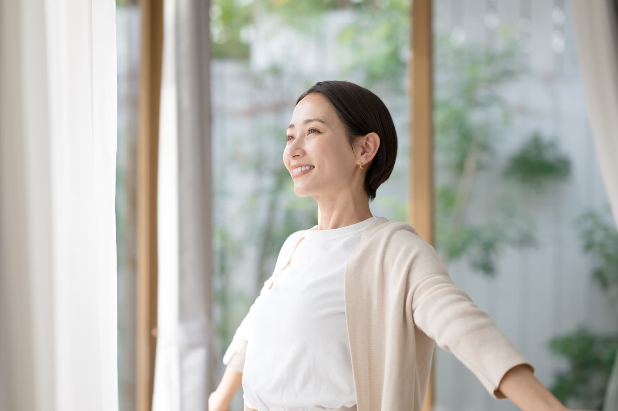 めまいが改善して生活しやすくなった女性